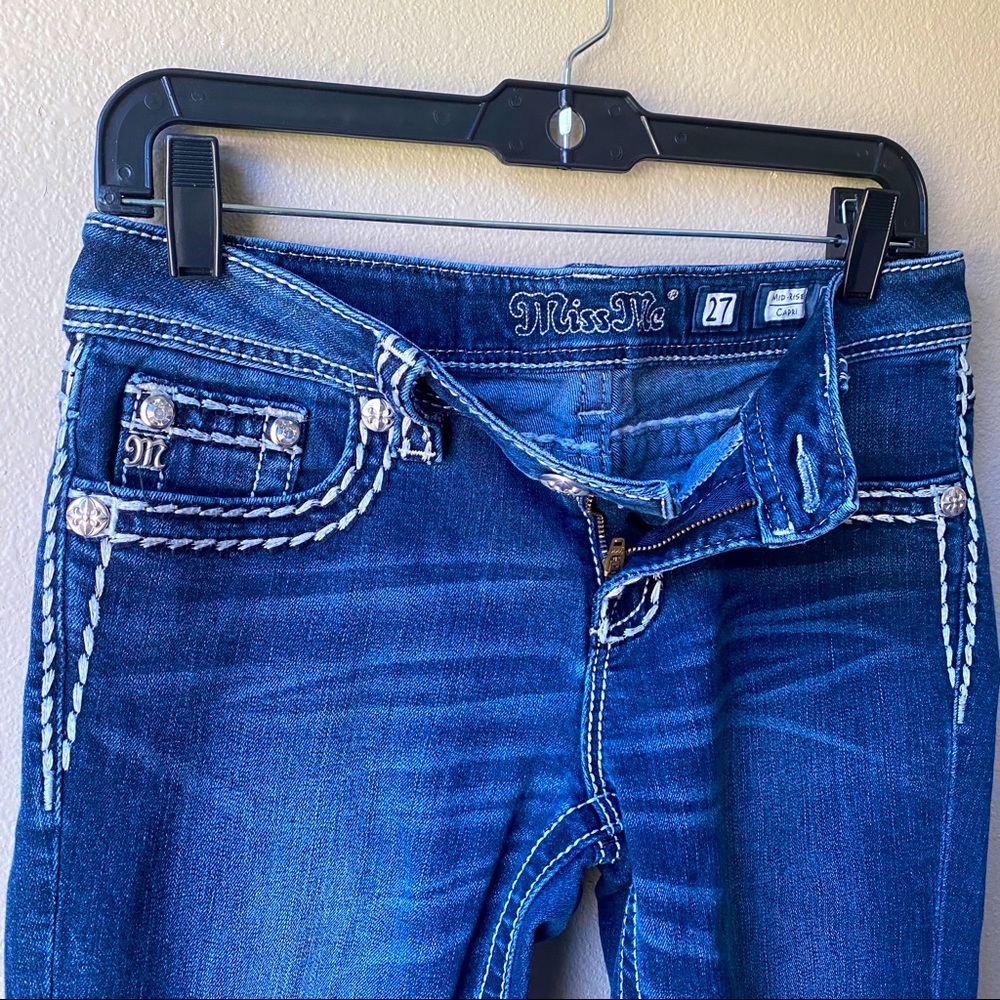 Miss Me Capri Jeans